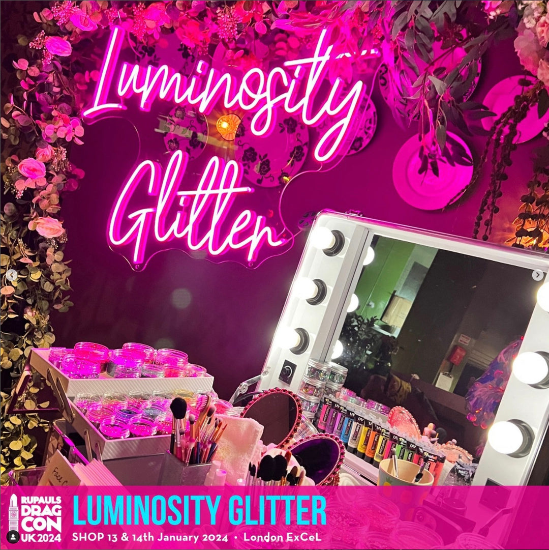 Luminosity Glitter Makes a Dazzling Return to Ru Paul's Drag Con UK 2024!