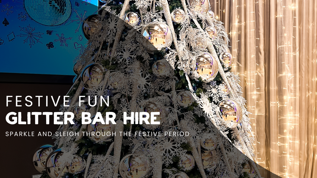 Festive fun with a glitter bar at your event