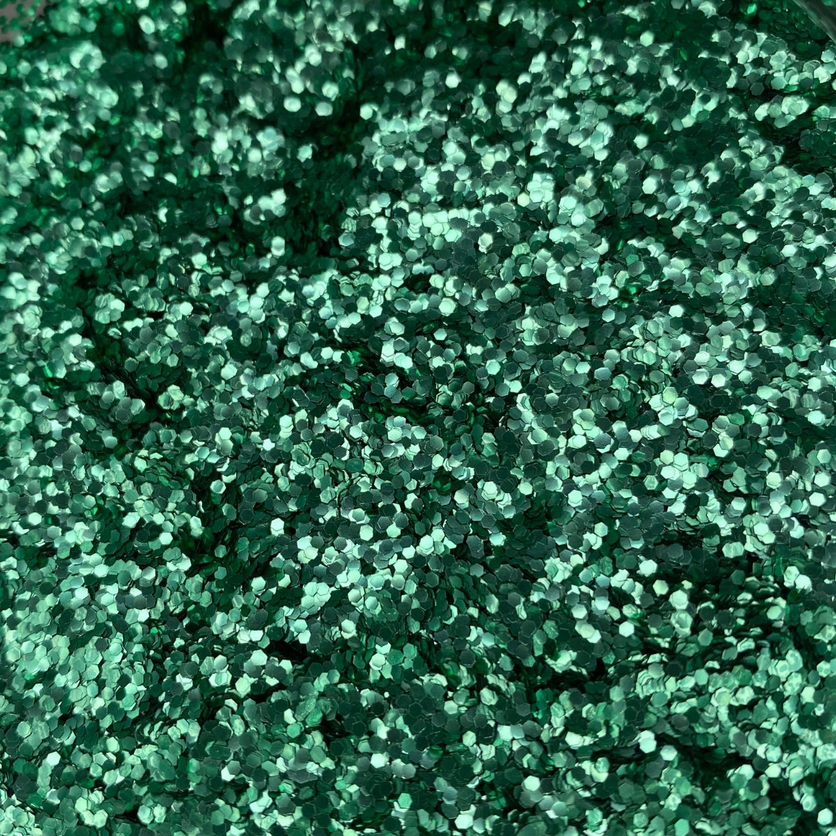 Green chunky festival glitter