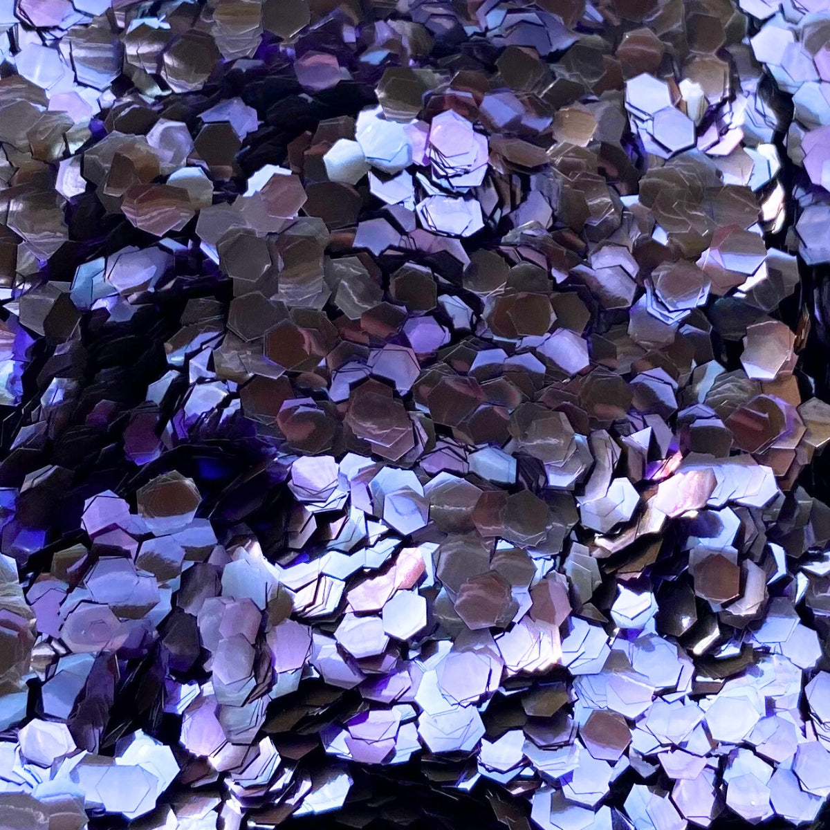 Purple super chunky festival glitter