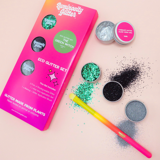 The Green Witch Glitter Gift Set Luminosity Glitter