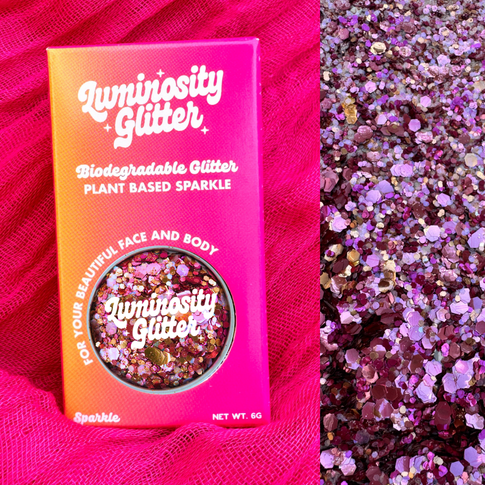 Tropical Tango – Lesbian Pride Flag Eco Glitter Luminosity Glitter