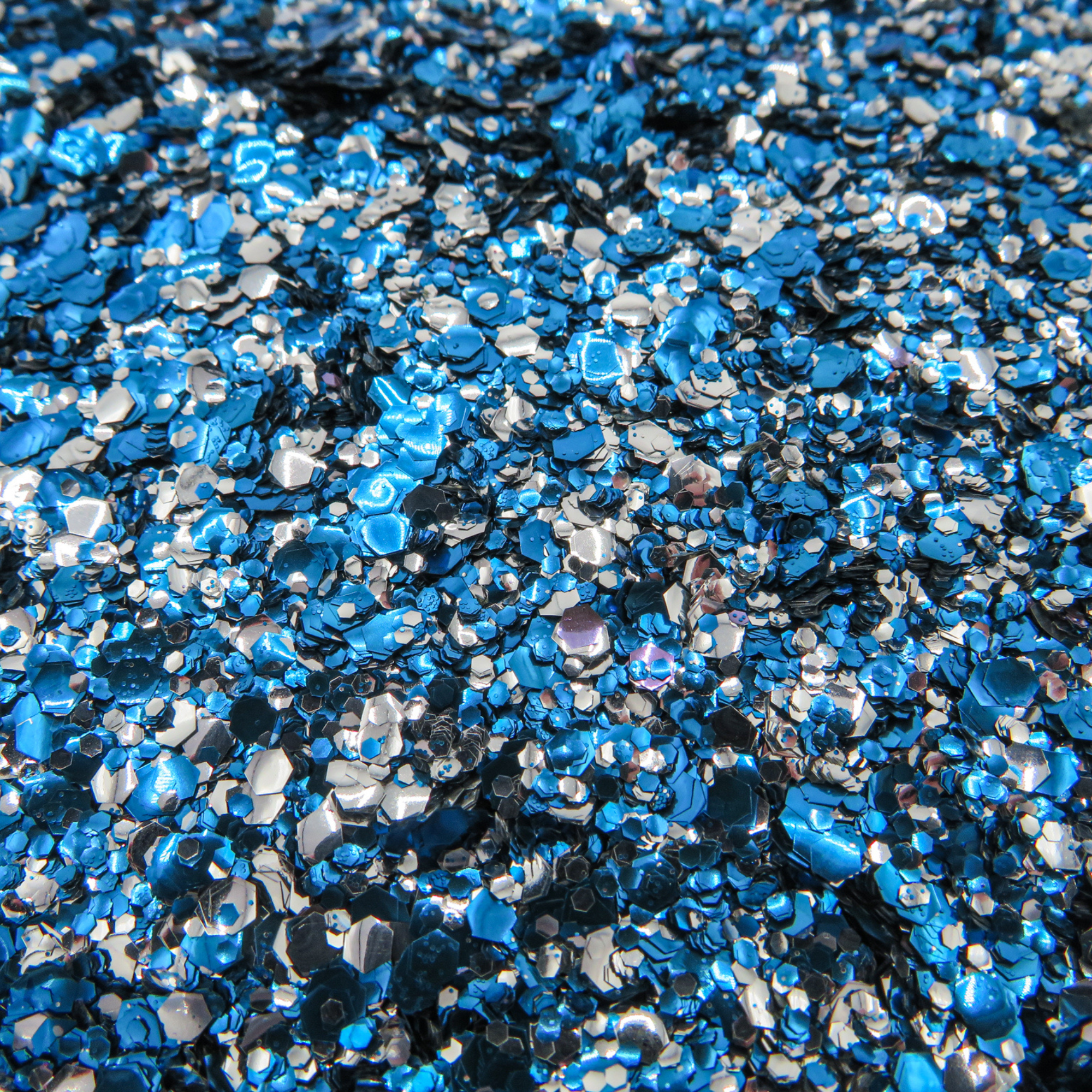 Moon river eco glitter mix of blue and silver biodegradable glitter