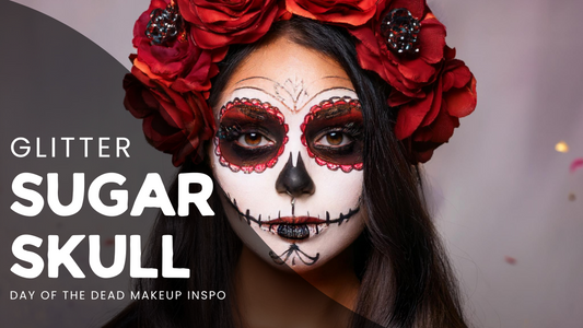 Day Of The Dead Sugar Skull Makeup