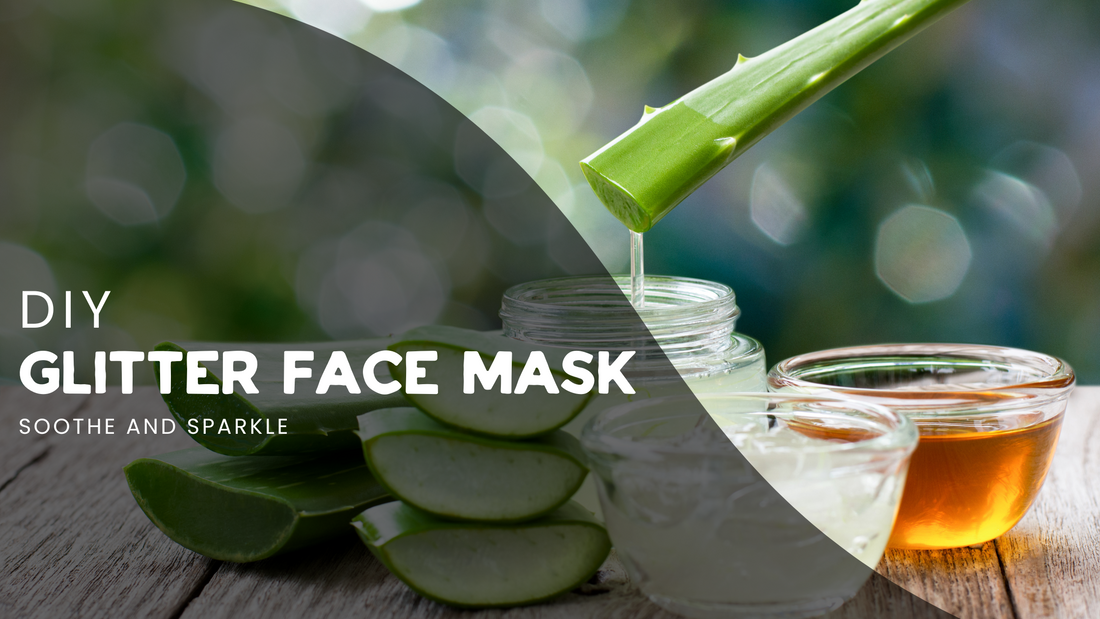 Make Your Own Glitter Face Mask