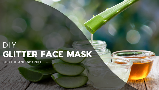 Make Your Own Glitter Face Mask