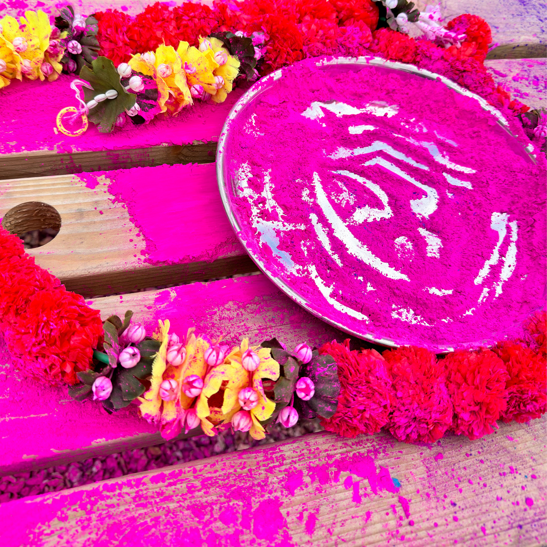Luminosity Glitter's Vibrant Debut at a Holi Festival