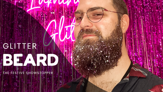 A glitter beard tutorial