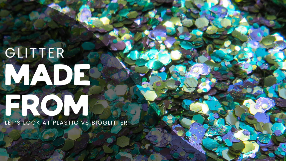 What is glitter made from? A look at plastic glitter vs Bioglitter