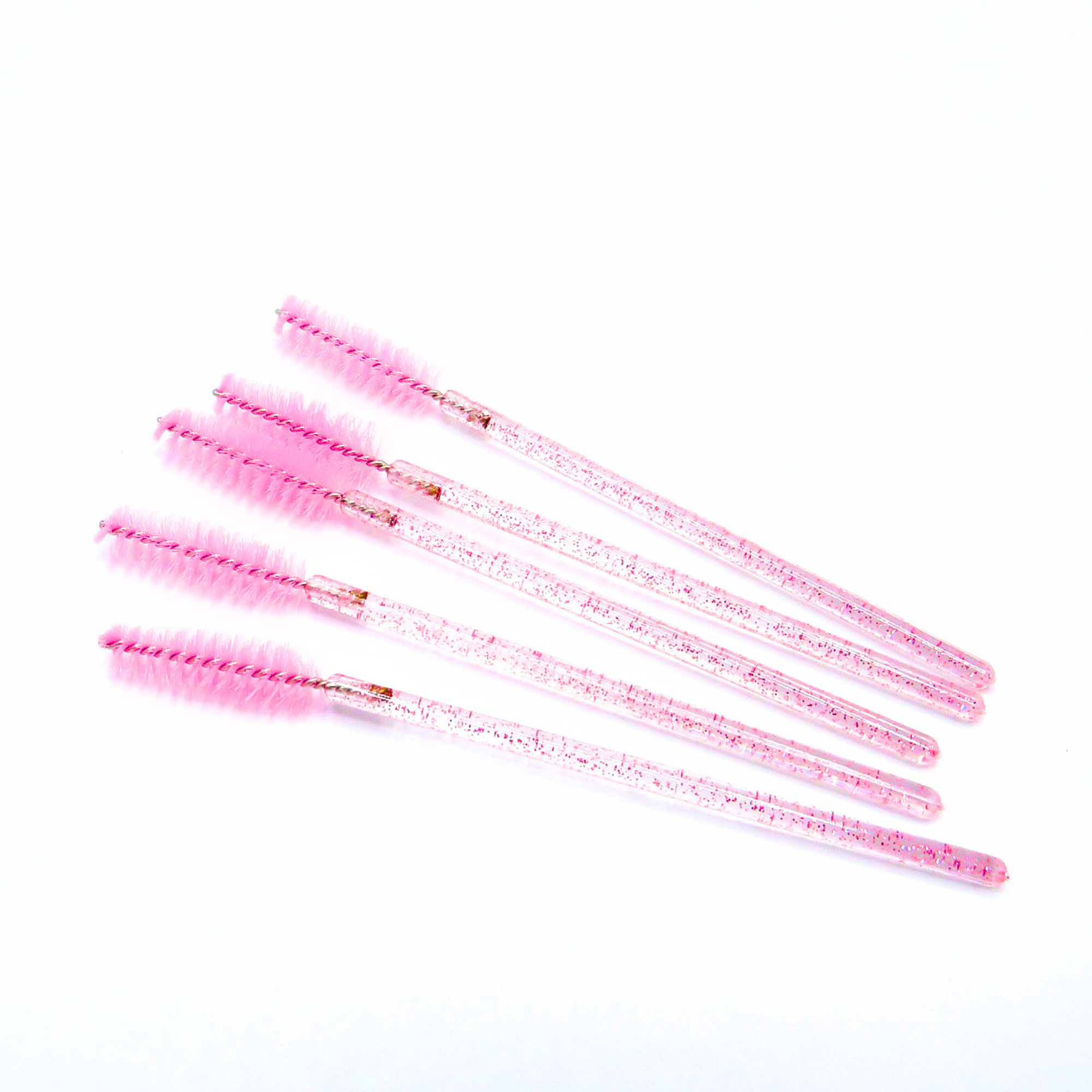 Mini Pink Glitter Lash Spoolies
