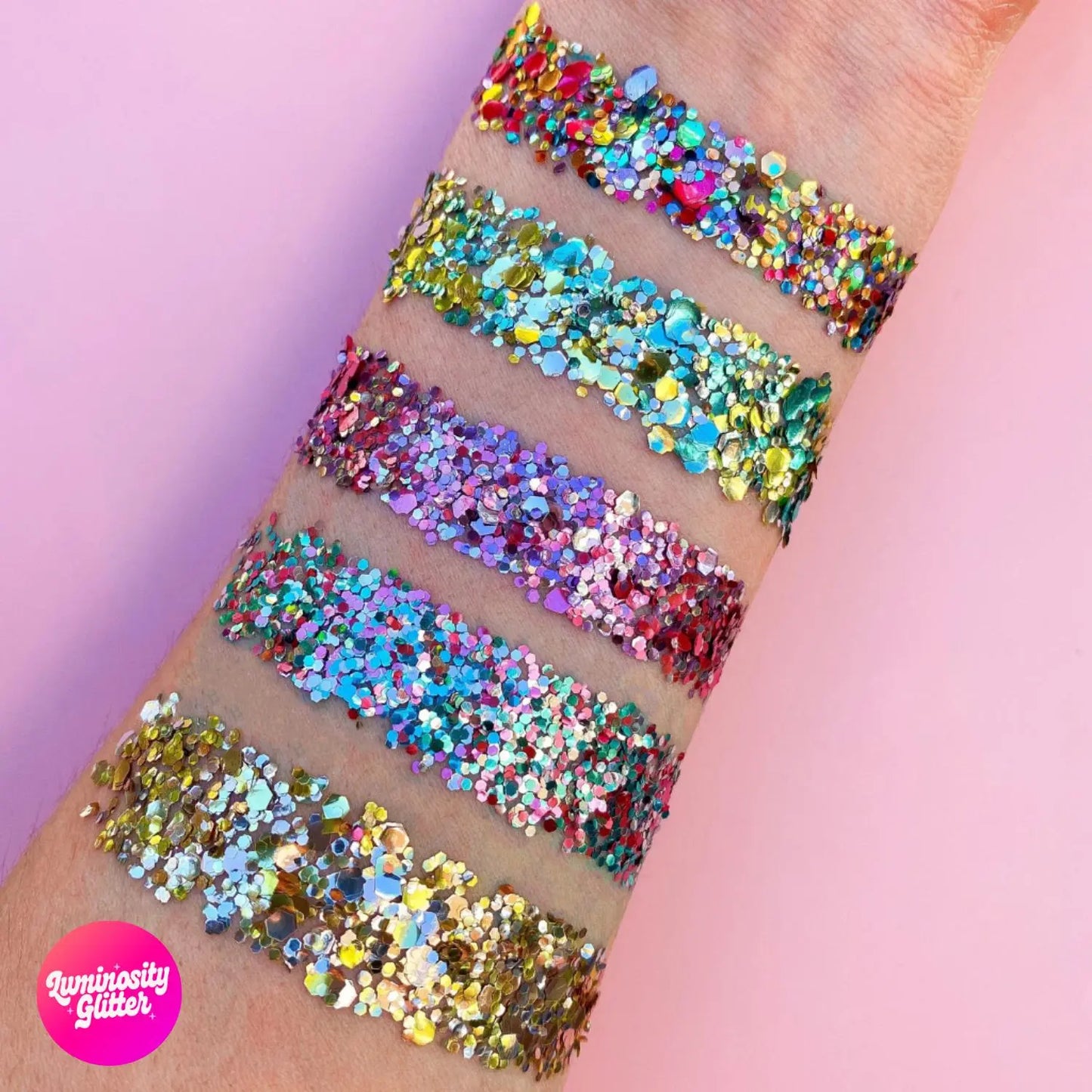 Glisten Up Eco Glitter Set Luminosity Glitter