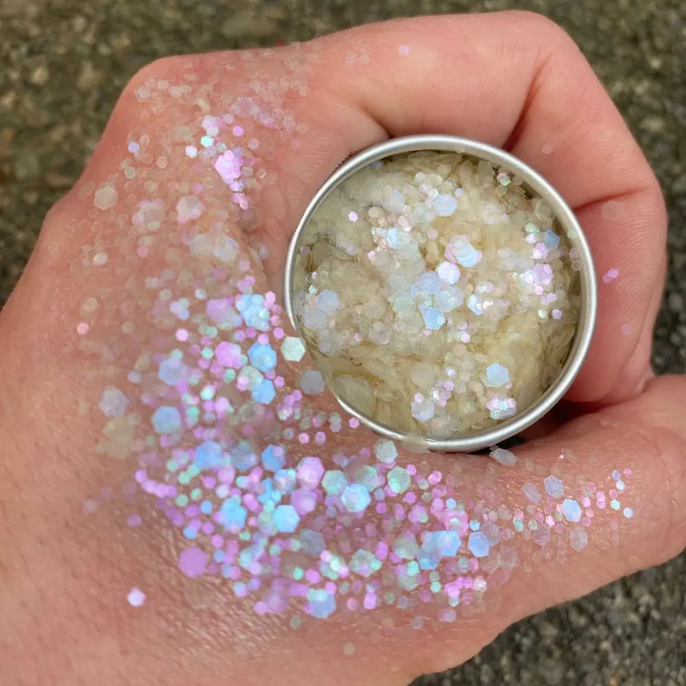 Sustainable Glitter for Makeup