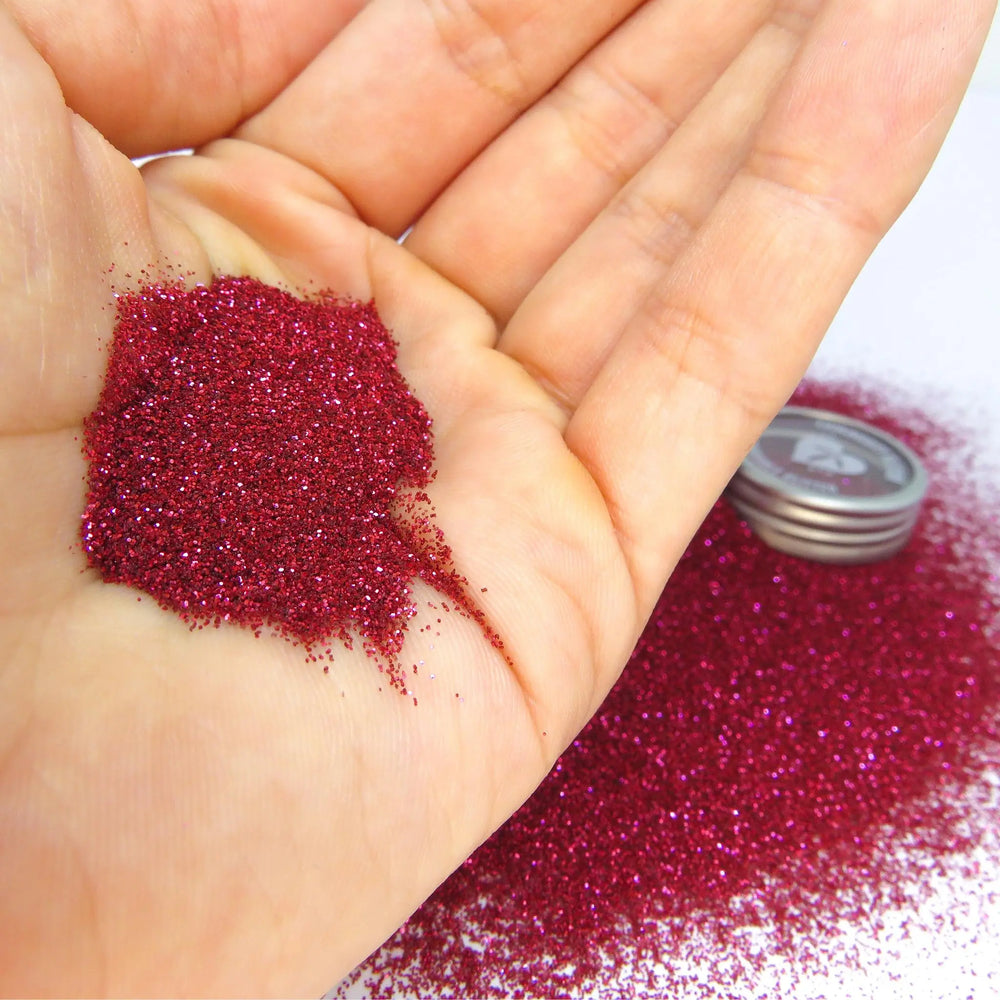 Red Biodegradable Craft Glitter