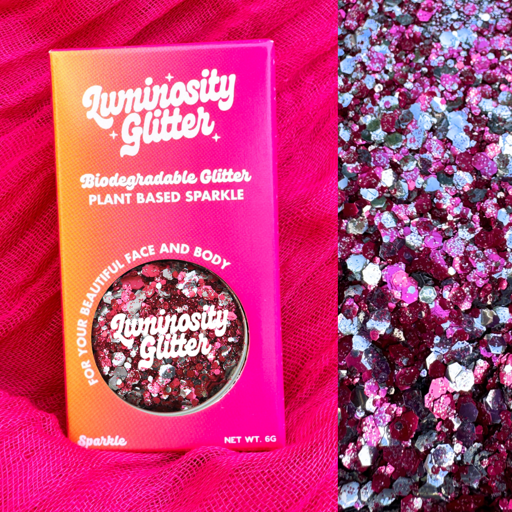 Candy Cane Christmas Eco Glitter Luminosity Glitter