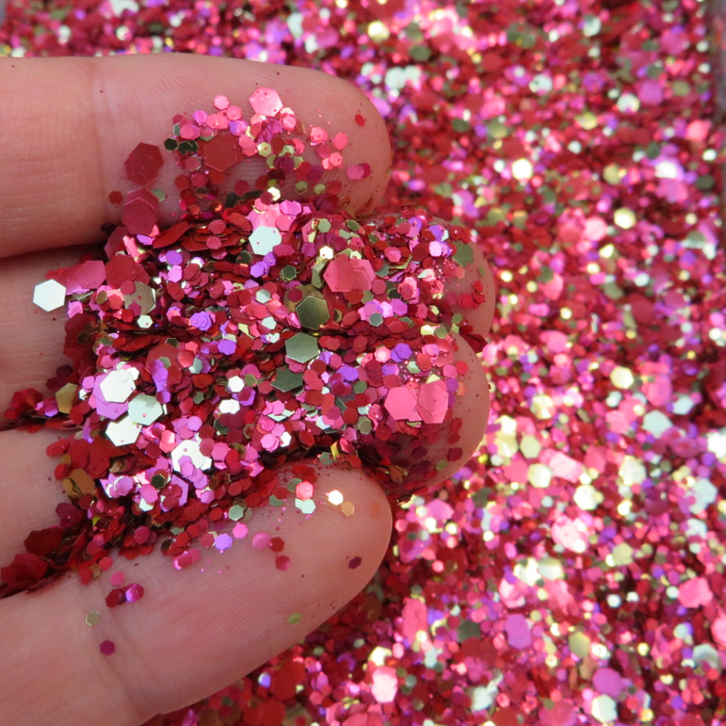 Dragons heart biodegradable glitter mix