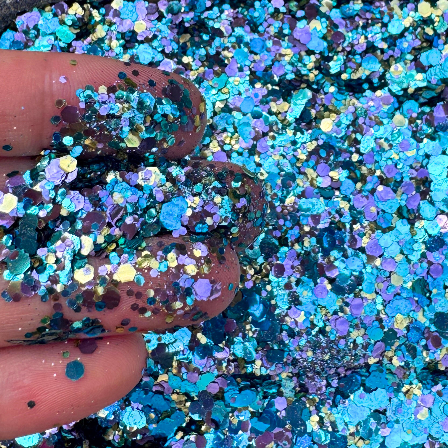Peacock Eco Glitter Luminosity Glitter