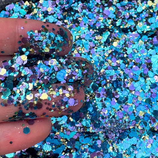 Peacock Eco Glitter Luminosity Glitter