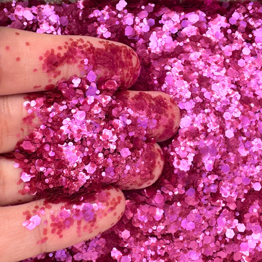Raspberry Sorbet Eco Glitter Luminosity Glitter