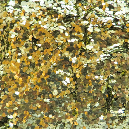 Gold chunky festival glitter
