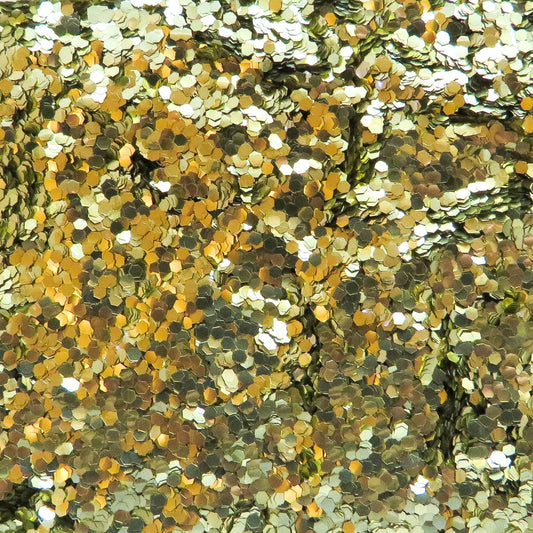 Gold chunky festival glitter
