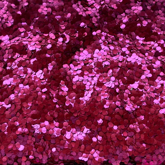 Magenta chunky festival glitter