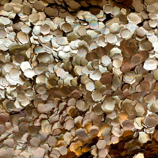 Rose gold super chunky festival glitter