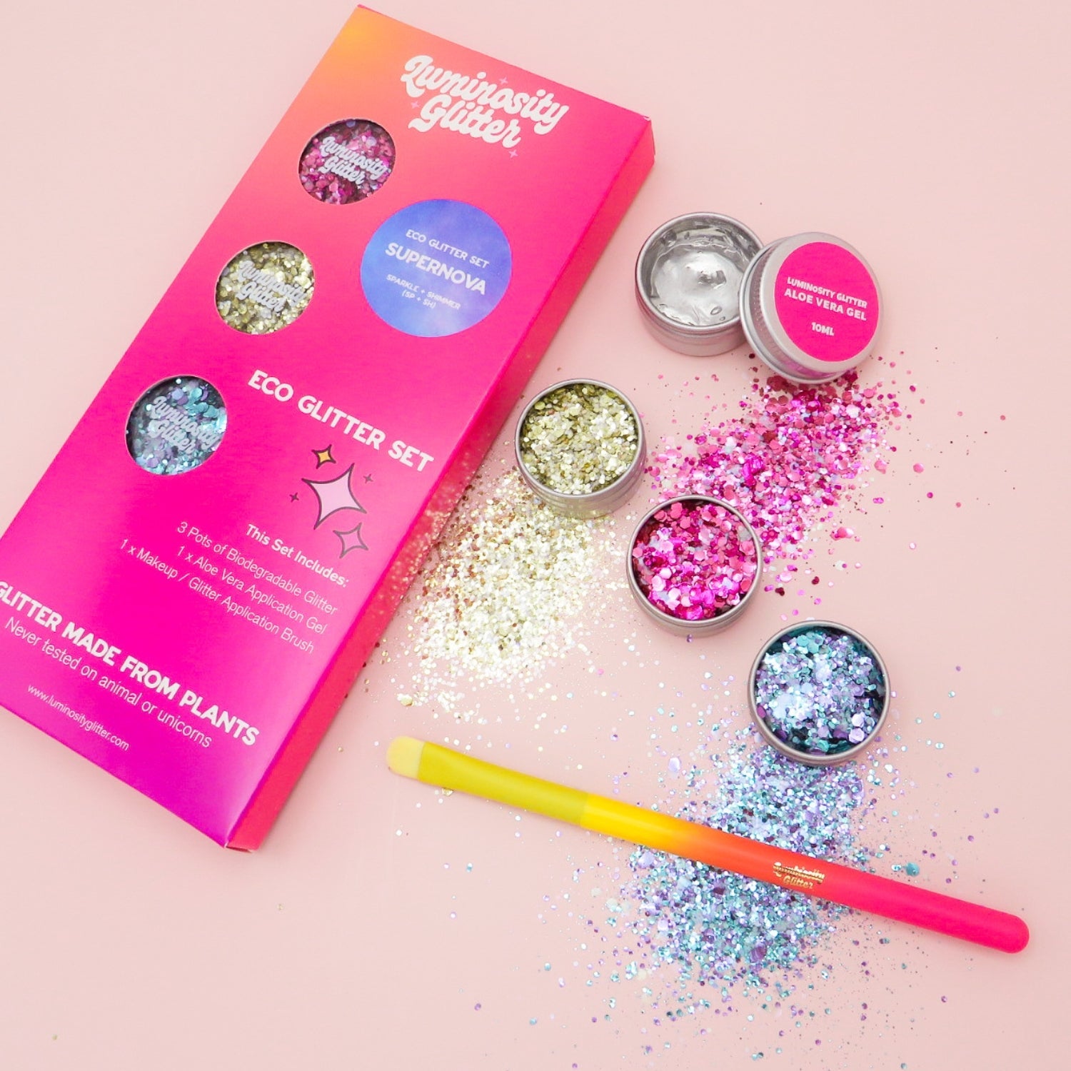 Supernova Eco Glitter Set Luminosity Glitter