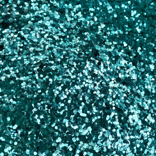 Turquoise chunky festival glitter
