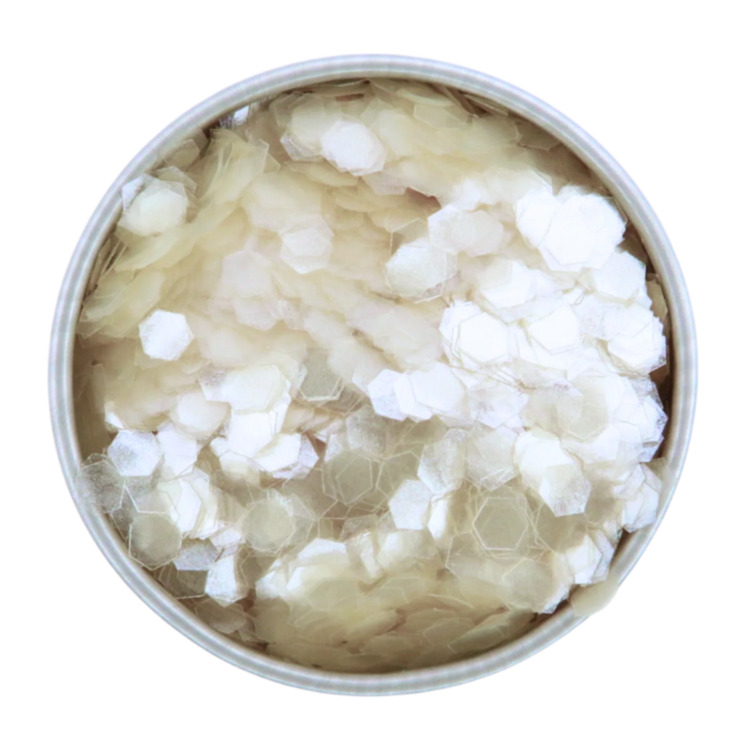 Frost super chunky eco friendly cosmetic glitter for face, body, hair, nails and soap making.