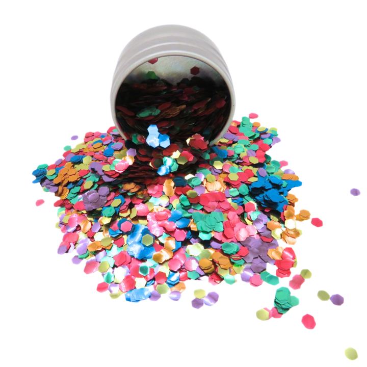 Funfetti super chunky rainbow eco friendly glitter