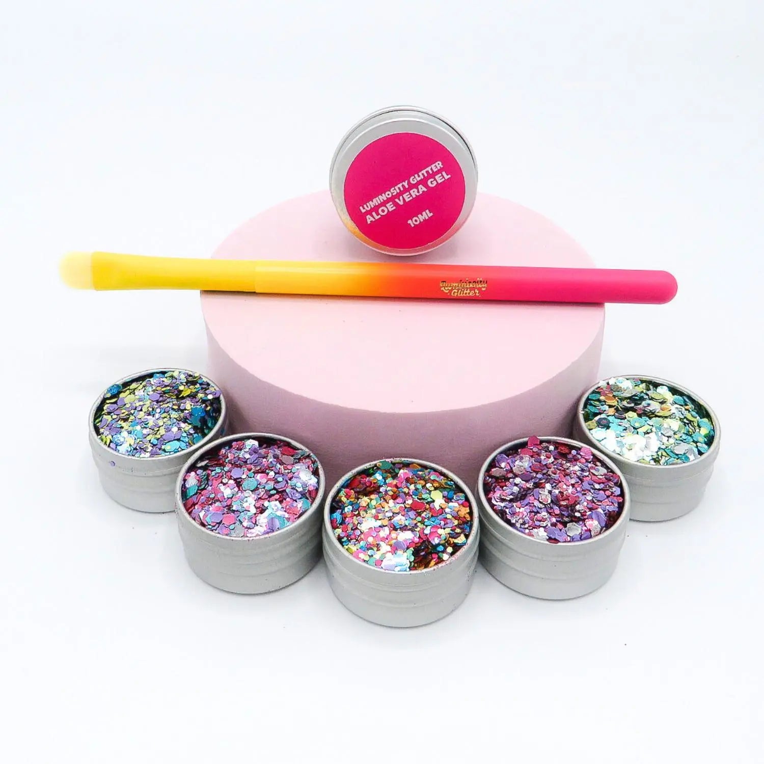 Glisten up eco friendly glitter bundle.