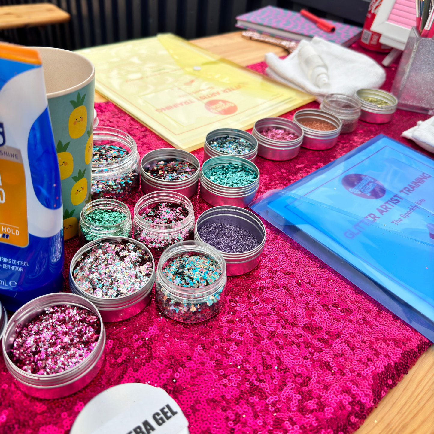 In-Person Glitter Artist Training Course (One Space)