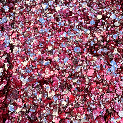 Candy Cane Christmas Eco Glitter Luminosity Glitter