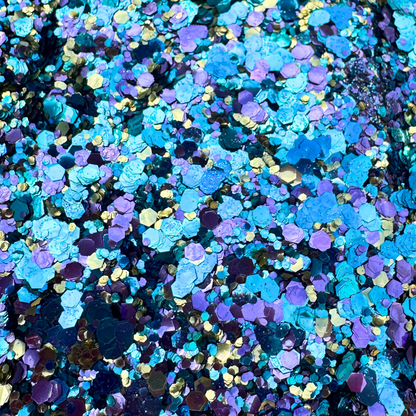 Peacock Eco Glitter Luminosity Glitter