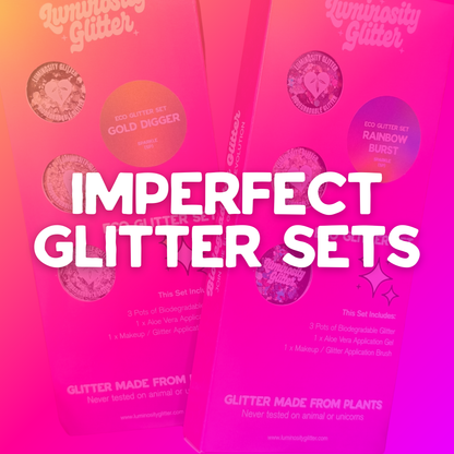 Imperfect Eco Glitter Set Boxes Luminosity Glitter®