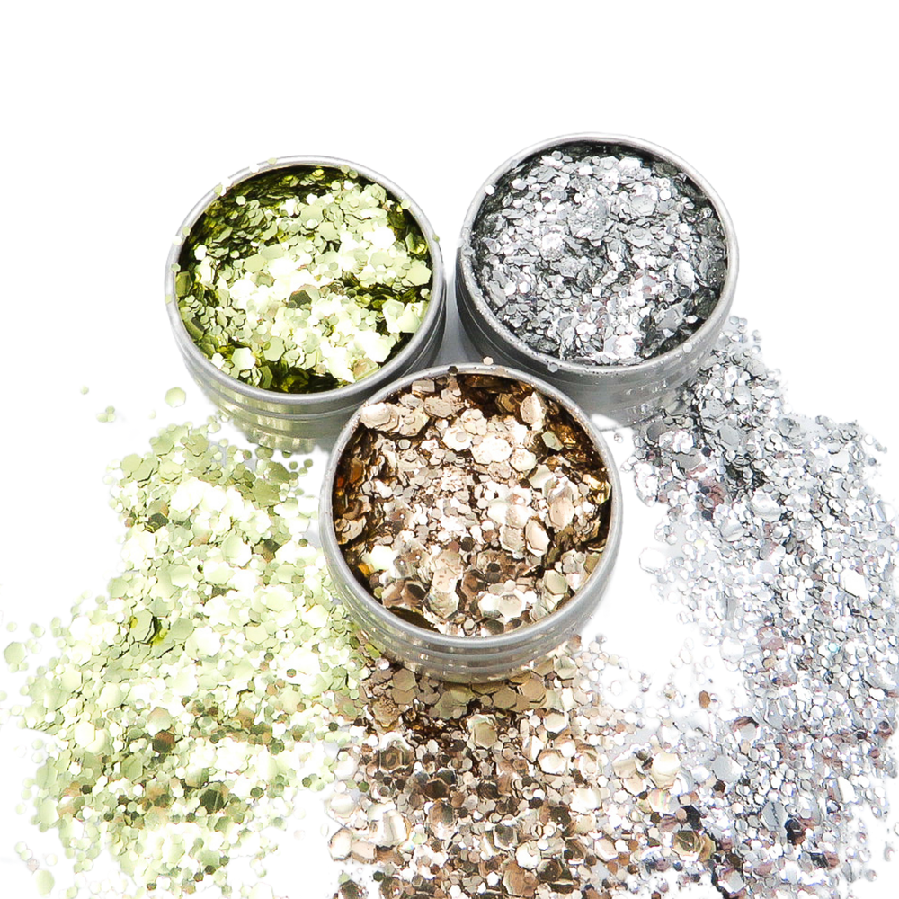 Gold Digger eco friendly glitter set