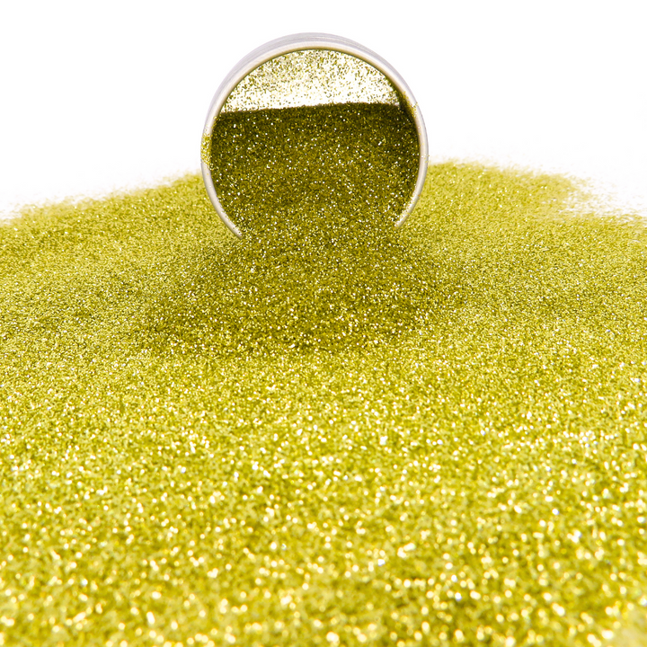 gold fine eco friendly and biodegradable glitter for crafting and makeup