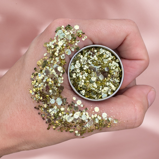Gold Rush Eco Glitter Blend Luminosity Glitter