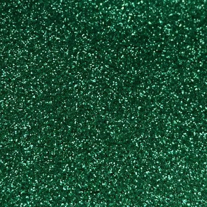 Green fine biodegradable cosmetic grade glitter.