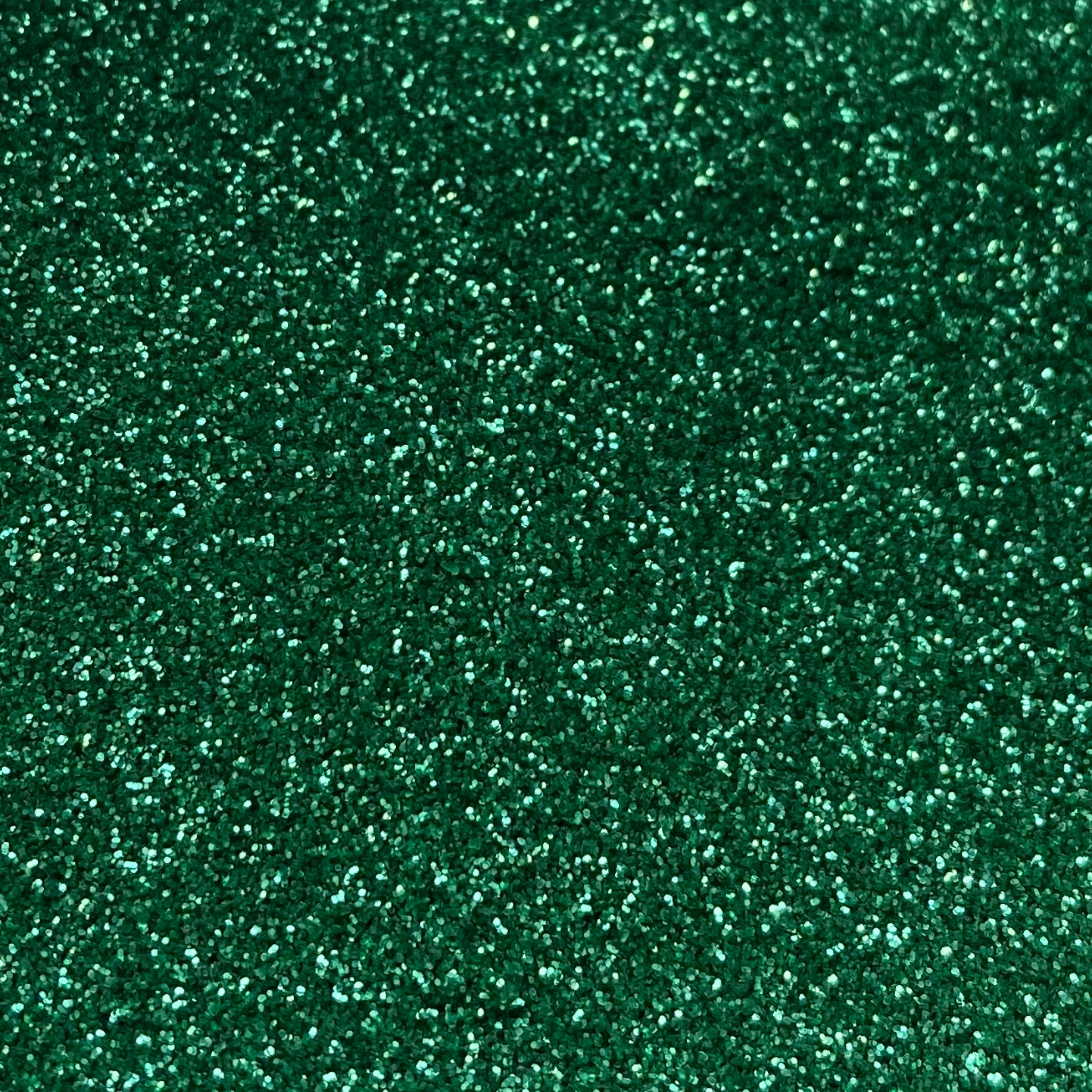 Green fine biodegradable cosmetic grade glitter.
