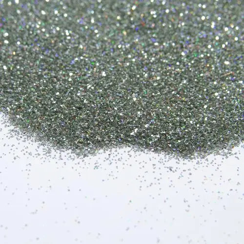 Holographic fine biodegradable cosmetic glitter