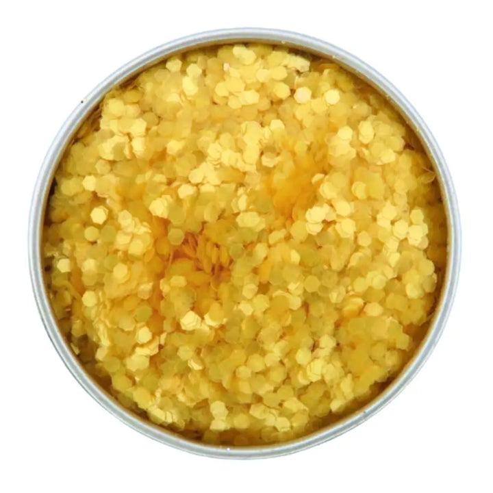 Honey gold chunky eco friendly cosmetic grade glitter