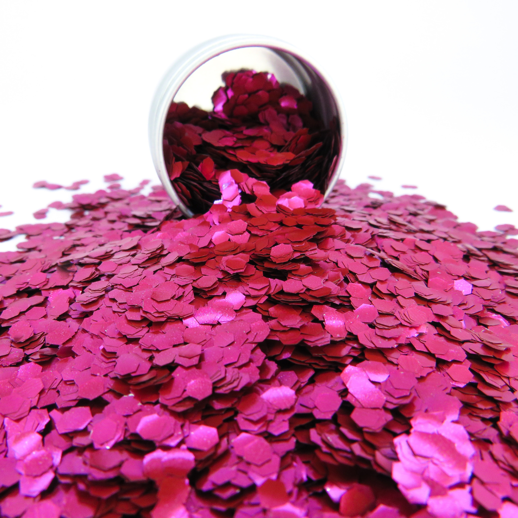 Magenta Super Chunky Eco Glitter