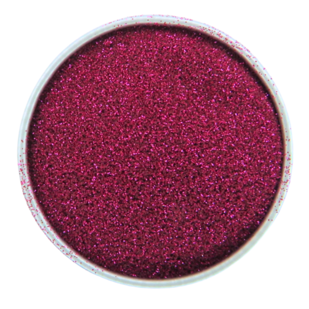 Magenta dark rose shade of ultra fine eco friendly glitter