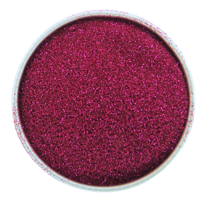 Magenta dark rose shade of ultra fine eco friendly glitter