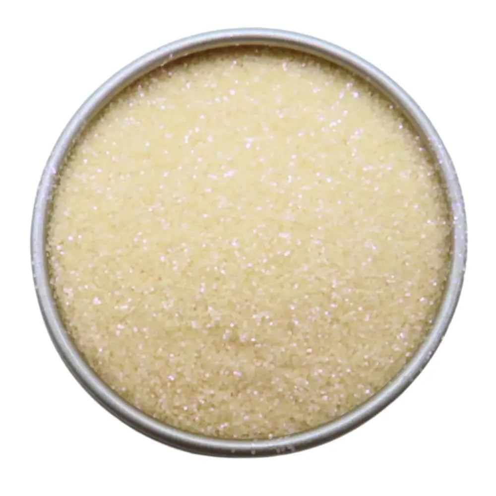 Opal rose fine eco friendly glitter is an iridescent fine grain size with a soft pink shimmer.