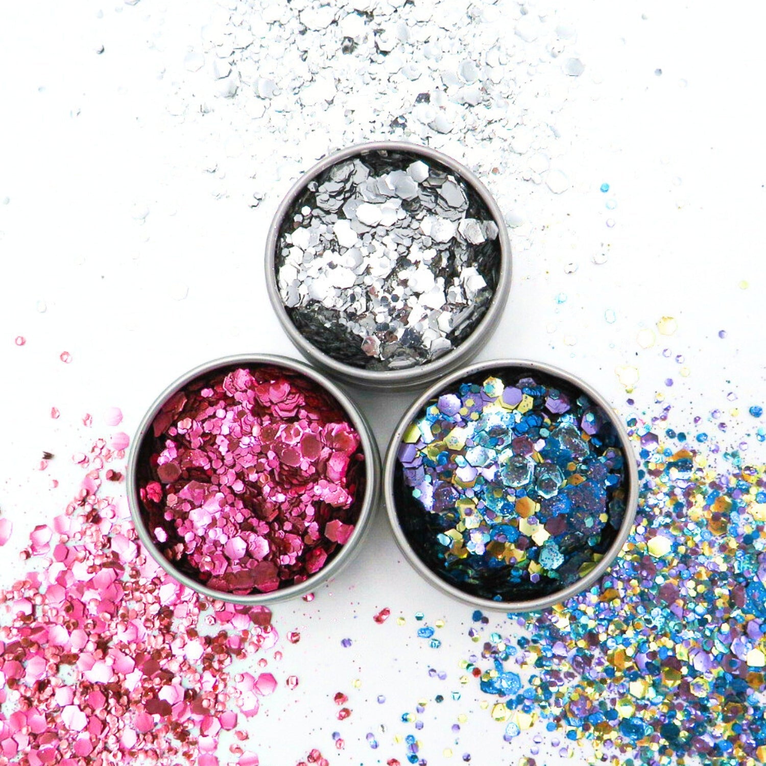 Peacock Party Eco Glitter Set Luminosity Glitter