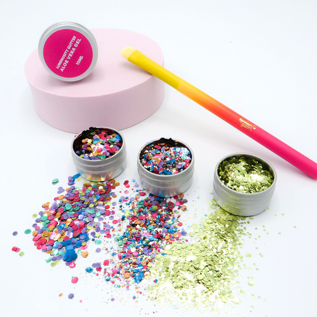 Rainbow Burst Eco Glitter Set