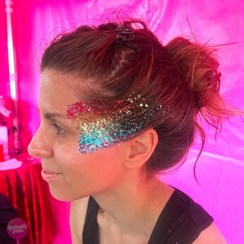 Blush Red Glitter Blend