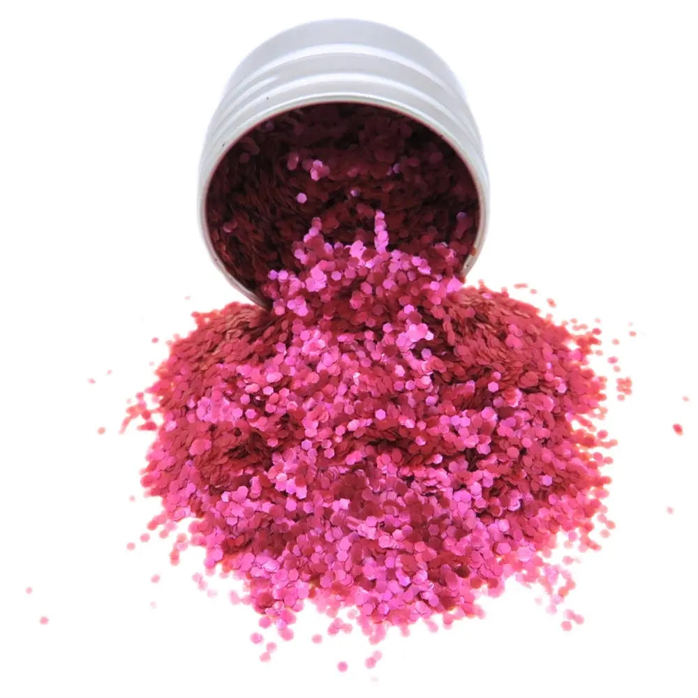 Chunky Raspberry Raspberry Chunky Pearlescent Glitter – Luminosity Glitter®